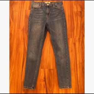 Topshop MOTO Jamie High Waist Skinny Jeans